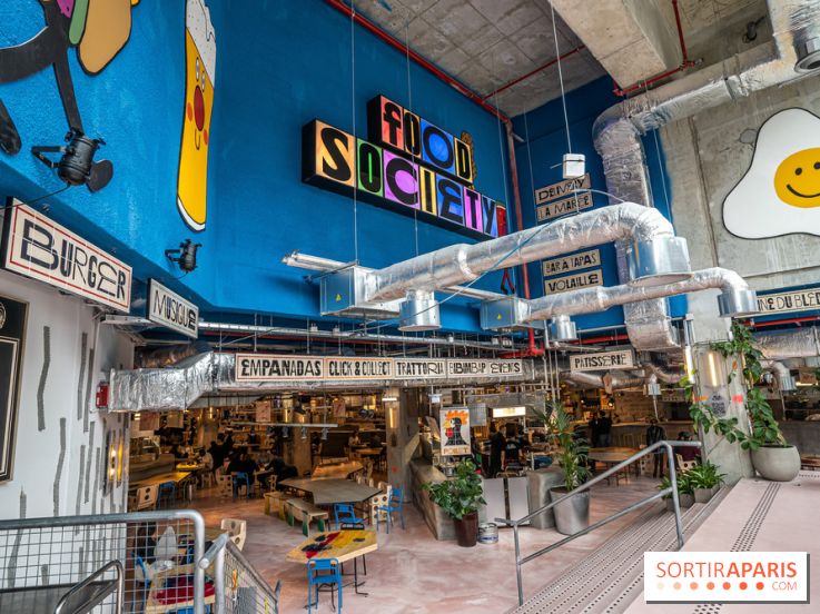 Food Society Paris, le Food court géant à Montparnasse dans le 14