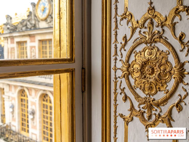 Les appartements de Madame Du Barry restaurés au Château de Versailles - détails