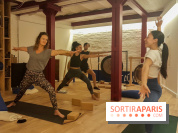 At Aûm, studio de yoga et espace de coworking dans le 20e