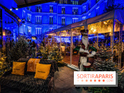 Fouquet's Hôtel Paris, le Joy dévoile sa terrasse d'hiver et ses bulles magiques de noël 2022