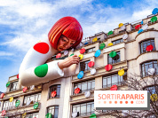 Yayoi Kusama chez Louis Vuitton sur les Champs-Elysées - photos 