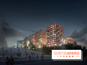 Jeux Olympiques de Paris 2024 : chantier du village des athlètes