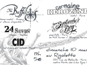 The Buffalos + Germaine Kerozene + September Boy + 24 Seven + CID