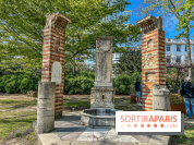 Parc de Bécon à Courbevoie - Pavillon des Indes - Cerisiers en fleurs - IMG 5103