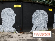 Mur des droits humains à Paris, nos photos