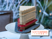 La bûche de Noël de l’Hôtel Barrière Le Fouquet’s Paris 2023
