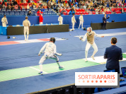 Coupe du monde de Fleuret 2024 - stade Pierre de Coubertin - Coupe du monde de Fleuret 2024 - stade Pierre de Coubertin - escrime