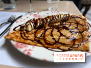 Galette Café - Crêpe banane chocolat