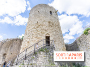 Le Château de la Roche Guyon, le château troglodyte dans le Val-d'Oise - 95 -  donjon