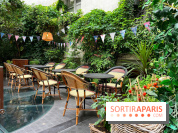 Le Potager, Roch Hotel & Spa - Terrasse patio verdoyant