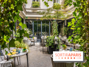 La terrasse cachée du Burgundy pour déjeuner au soleil dans le 8e
