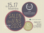 Le Salon des Vins 2024 du Club des Vignerons Lauréats à Paris