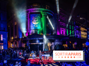 Inauguration des vitrines et décorations de Noël du BHV Marais 2024 avec Léna Mahfouf, Adriana Karembeu et Marc Lavoine -  A7C6088