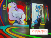 Picasso à l'Atelier des Lumières - Le Rêve, 1932, © Succession Picasso 2024