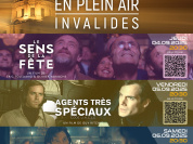 Les Invalides font leur cinéma - Affiche cinéma en plein air 2025