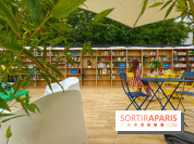 Bibliothèque et boite à livres géante à ciel ouvert
