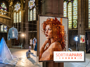 Exposition street-art et mode gratuit dans une chapelle à Paris : à la Croisée des Arts - photos