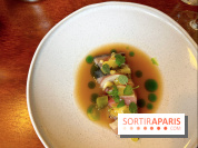 Gramme Paris - Bonite grillée, kiwi, topinambours