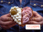 Saint-Valentin 2026 : les cœurs pâtissiers de Maison Aleph - photos - demi coeur