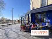 Moncœur Belleville - Terrasse vue Paris