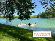 Les barque de l'Etang aux Carpes, à Fontainebleau - nos photos