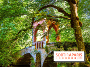 La réserve Naturelle des Etangs de Bonnelles, son pont kiosque, temple de l'amour et ses trésors