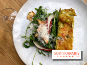 Chez Clo - Lasagnes artichaut, petit pois, ricotta
