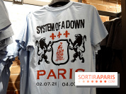 Pop-up store System of a Down à Paris - nos photos