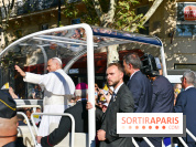 EN Images : le passage du pape Léon XIV en papamobile à Paris