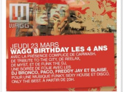 Wagg Birthday les 4 ANS