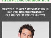 Le Cooking Show de Monoprix avec Alexis Braconnier