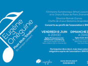 Eugène Onéguine en version concert, au profit de l'association L'ENVOL