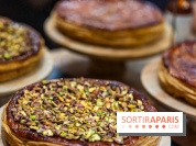 Les galettes des Rois frangipane Amande et Pistache chez Jardin Sucré 2024