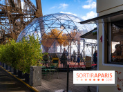 Bulle d'automne de la tour Eiffel : arbre géant et jeu grandeur nature au sommet de Paris