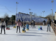 Un village montagnard avec luge, ski et patinoire s'installe dans le Val de Marne