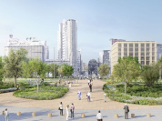 La Porte de Montreuil à Paris se transforme en place végétalisée, ce qui nous attend