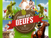 Chasse aux oeufs géante à l'hippodrome de Saint-Cloud
