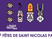 1ères Fêtes de Saint Nicolas à Paris, rue des Martyrs