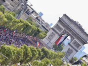 Défilé de l'Equipe de France sur les Champs, retour en images