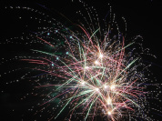 Feu d'artifice du 14 juillet 2019 à Dammarie-les-Lys (77)