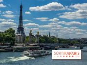 Visuel paris Tour Eiffel Seine Bateau mouche