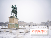 Paris sous la neige ce samedi, les photos