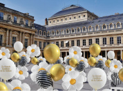 La Grande Cueillette de la Culture, le jardin géant de ballons au Palais Royal 
