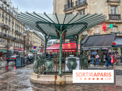 station de métro de Type B d'Hector Guimard - chatelet