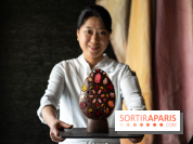 Œuf de Pâques lumineux du Park Hyatt Paris-Vendôme par Naraé Kim 2023