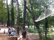 Evasion verte, le parcours aventure du Parc Floral de Paris