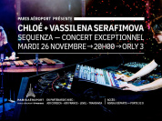 Chloé et Vassilena Serafimova en live à ORLY 3