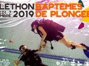 Téléthon 2019 : des baptêmes de plongée à la piscine Jean Taris