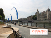 Paris Plage 2014 - : Voie Georges Pompidou