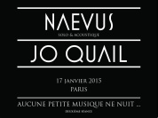 Naevus (solo & acoustique) et Jo Quail